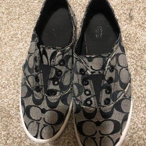 Coach slip on shoes